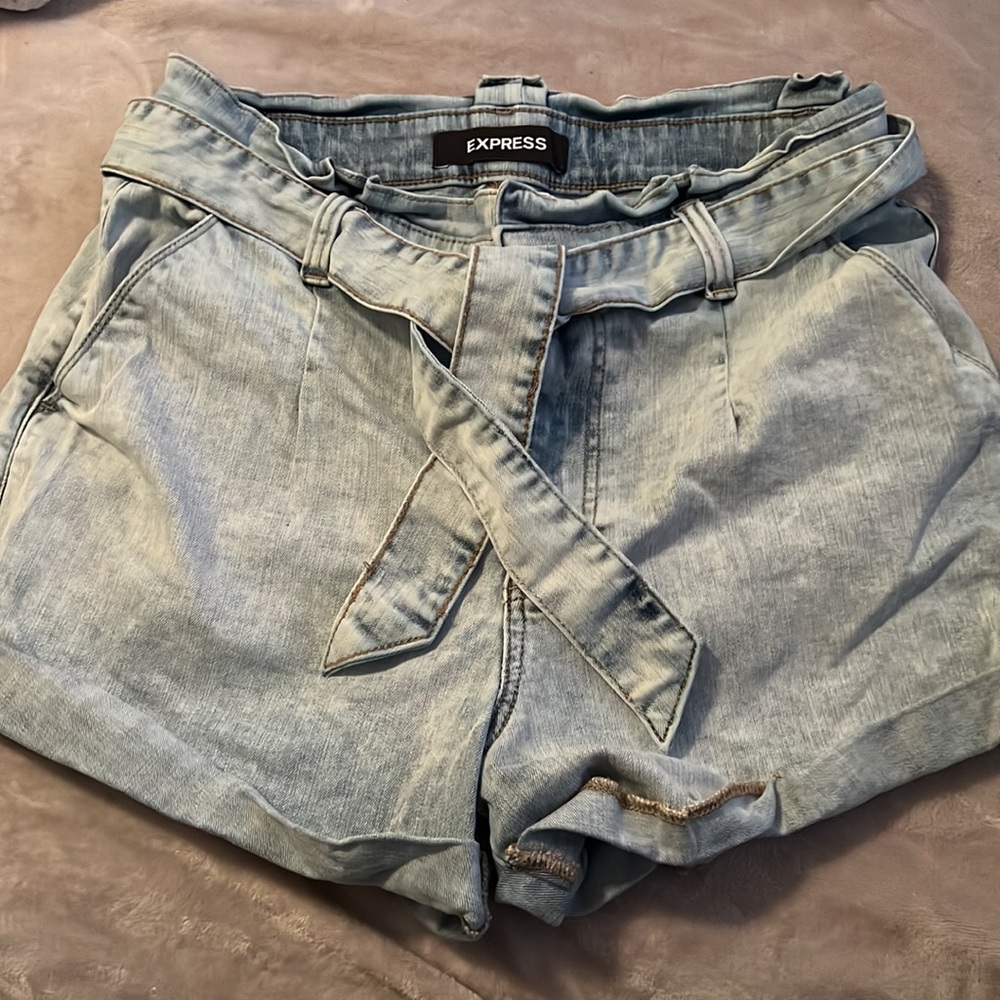 EXPRESS Super High Rise Shortie - Picture 3 of 7